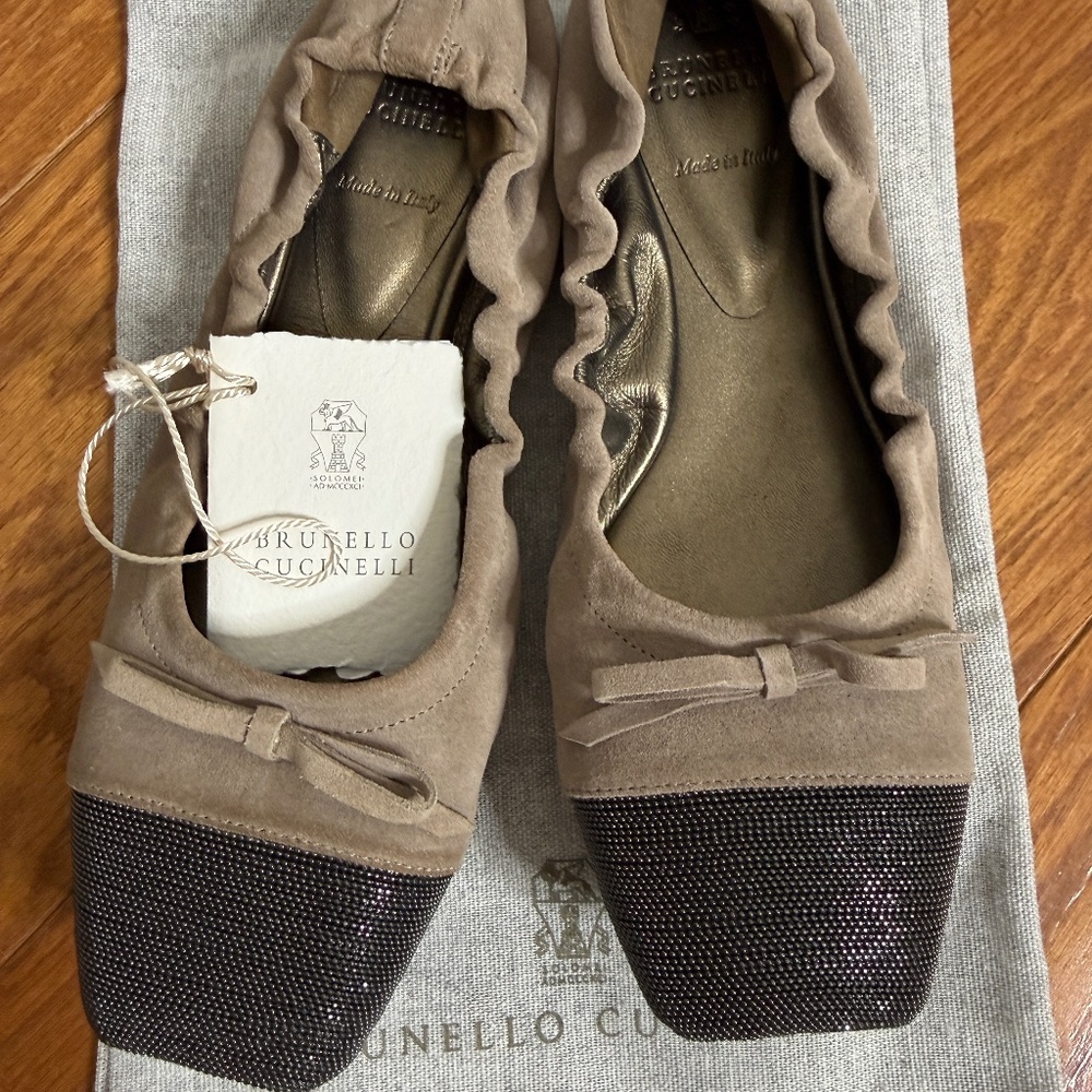 Brunello Cucinelli ballerina flats
